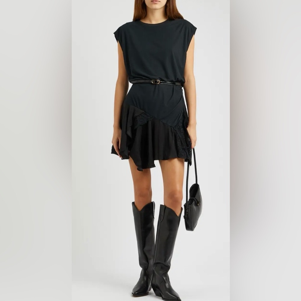 Free People Jazzy jersey mini dress M